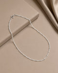 Men's Classic Silver Rope Chain