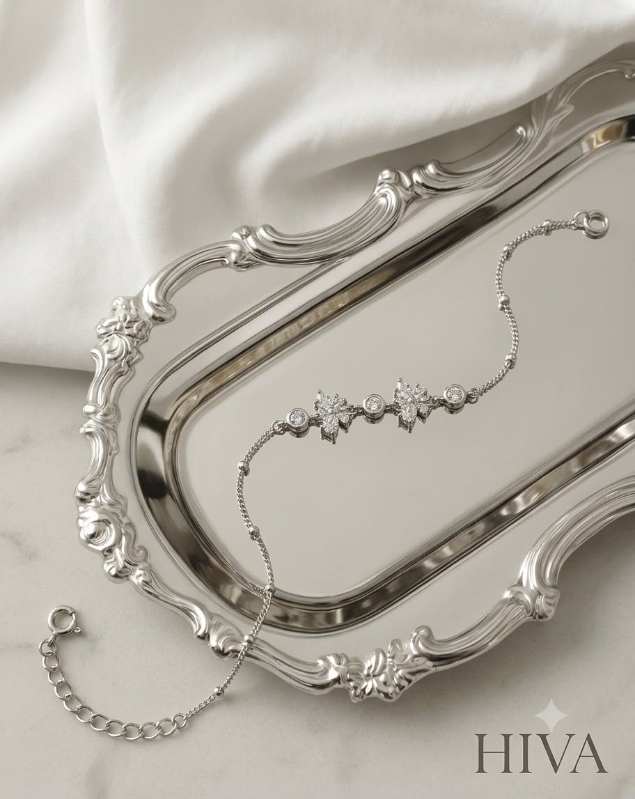 Women's Crystal Butterfly Bracelet