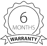 6-Month Warranty