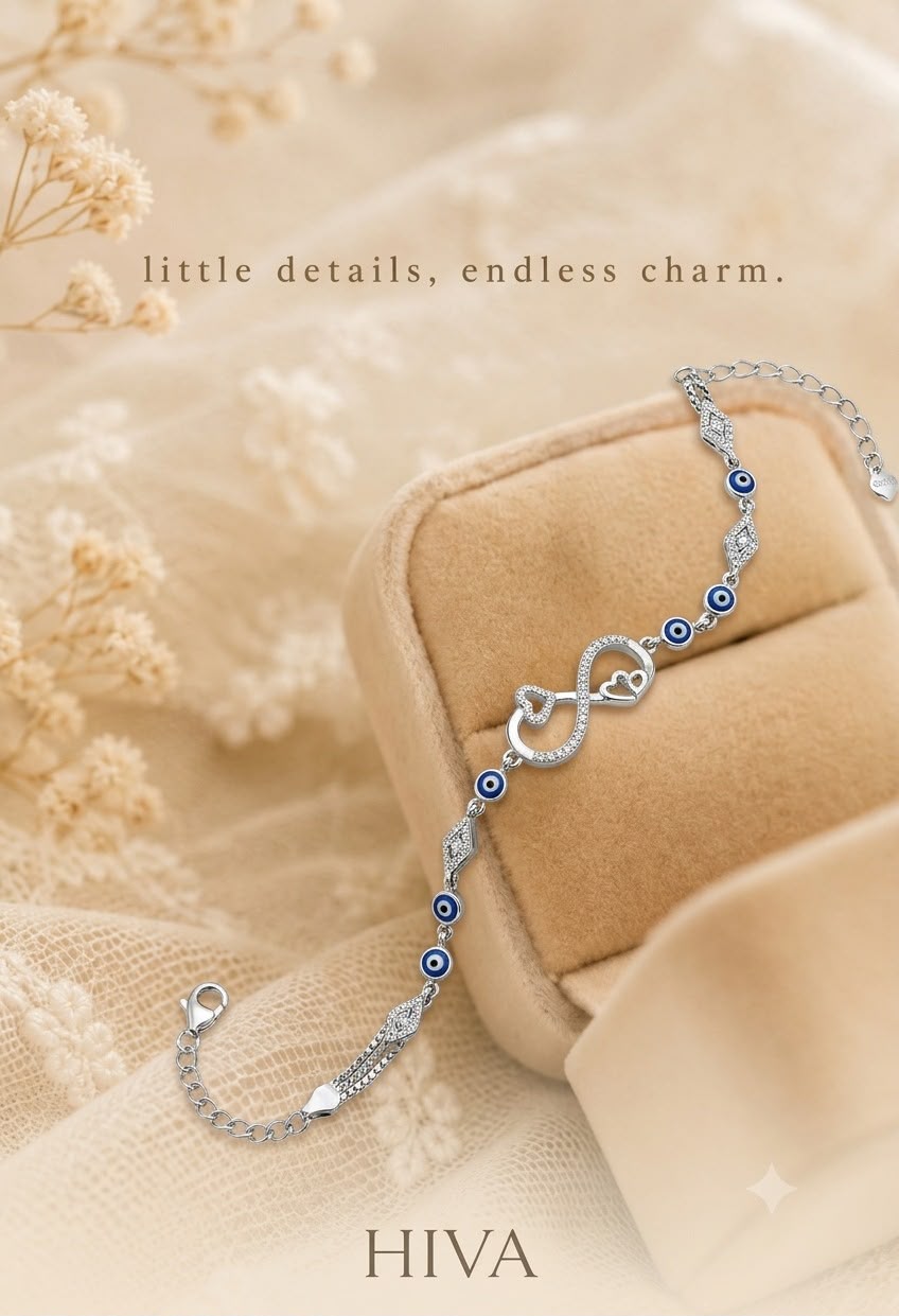 Women's Infinity Evil Eye Bracelet