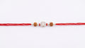 Shivling Rudraksha Silver Rakhi